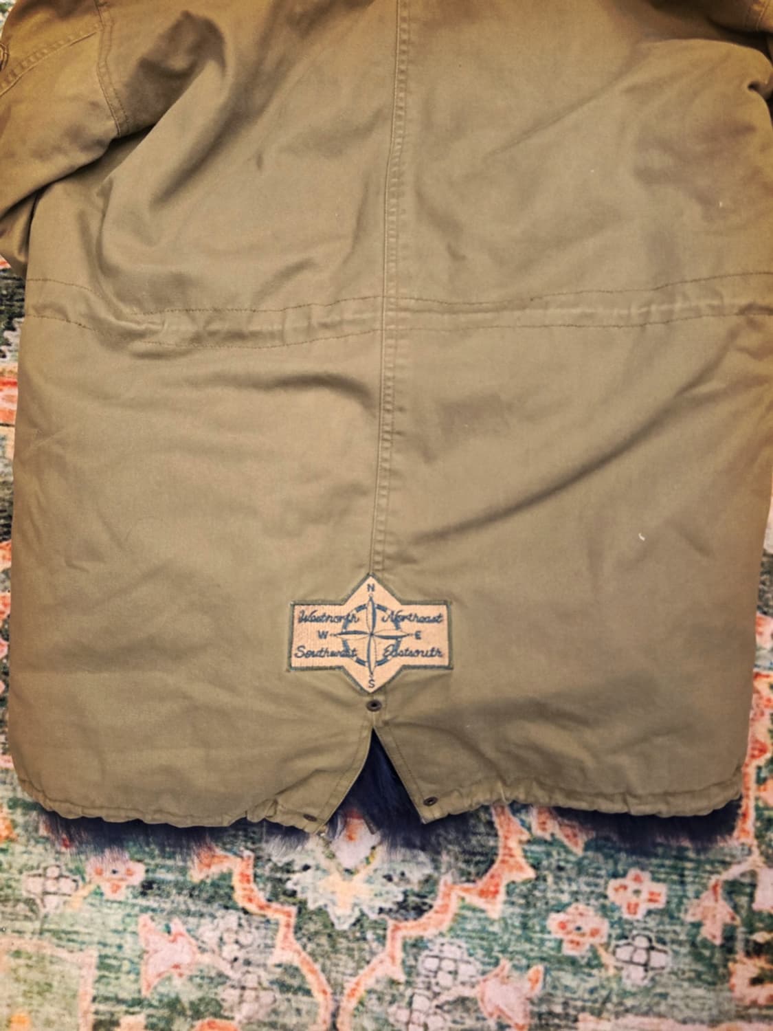 미스터앤미세스 천송이패딩 리얼 폭스퍼 야상 패딩 상품이미지5