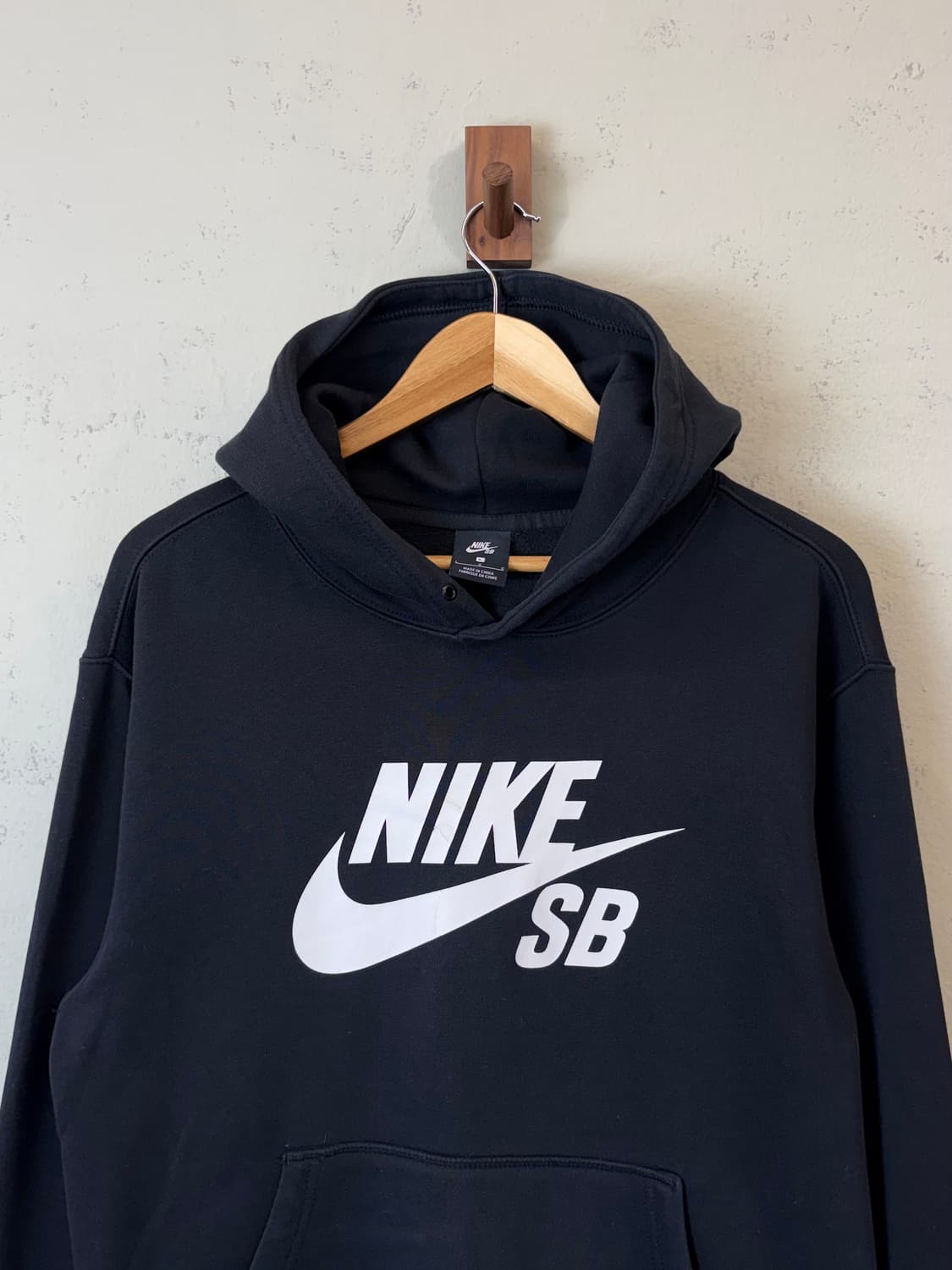 나이키SB 빅로고 블랙 후드티 상품이미지5