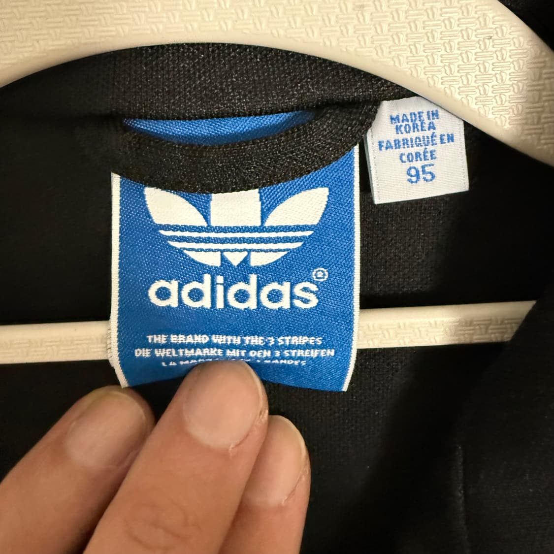 아디다스 유로파 져지 블랙 95 트랙탑 상품이미지3