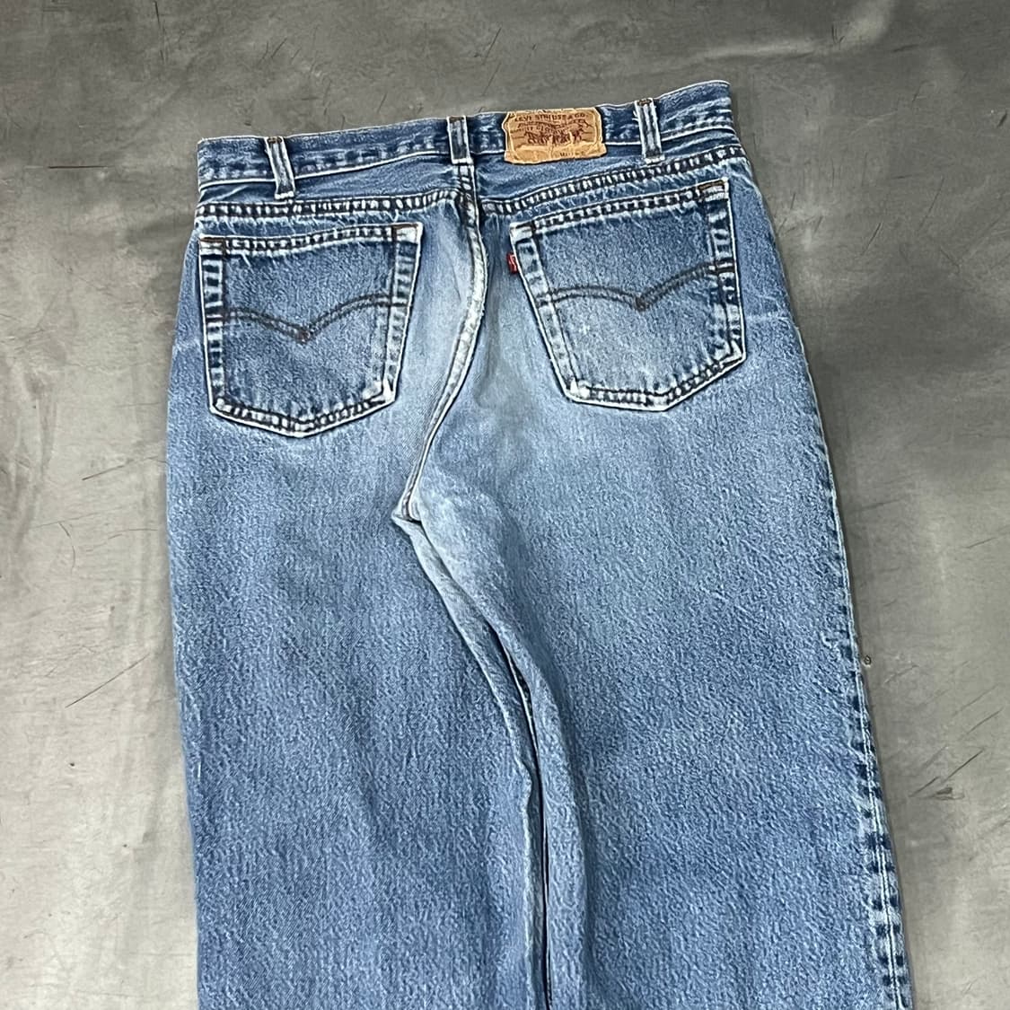  USA 리바이스 스탠다드 리페어 데님 팬츠 y14688 상품이미지5