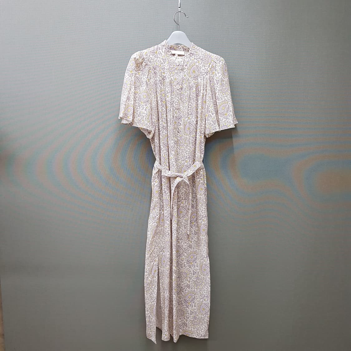 바네사브루노 2022 플로럴 페이즐리 벨티드 롱 원피스  34사이즈 상품이미지1