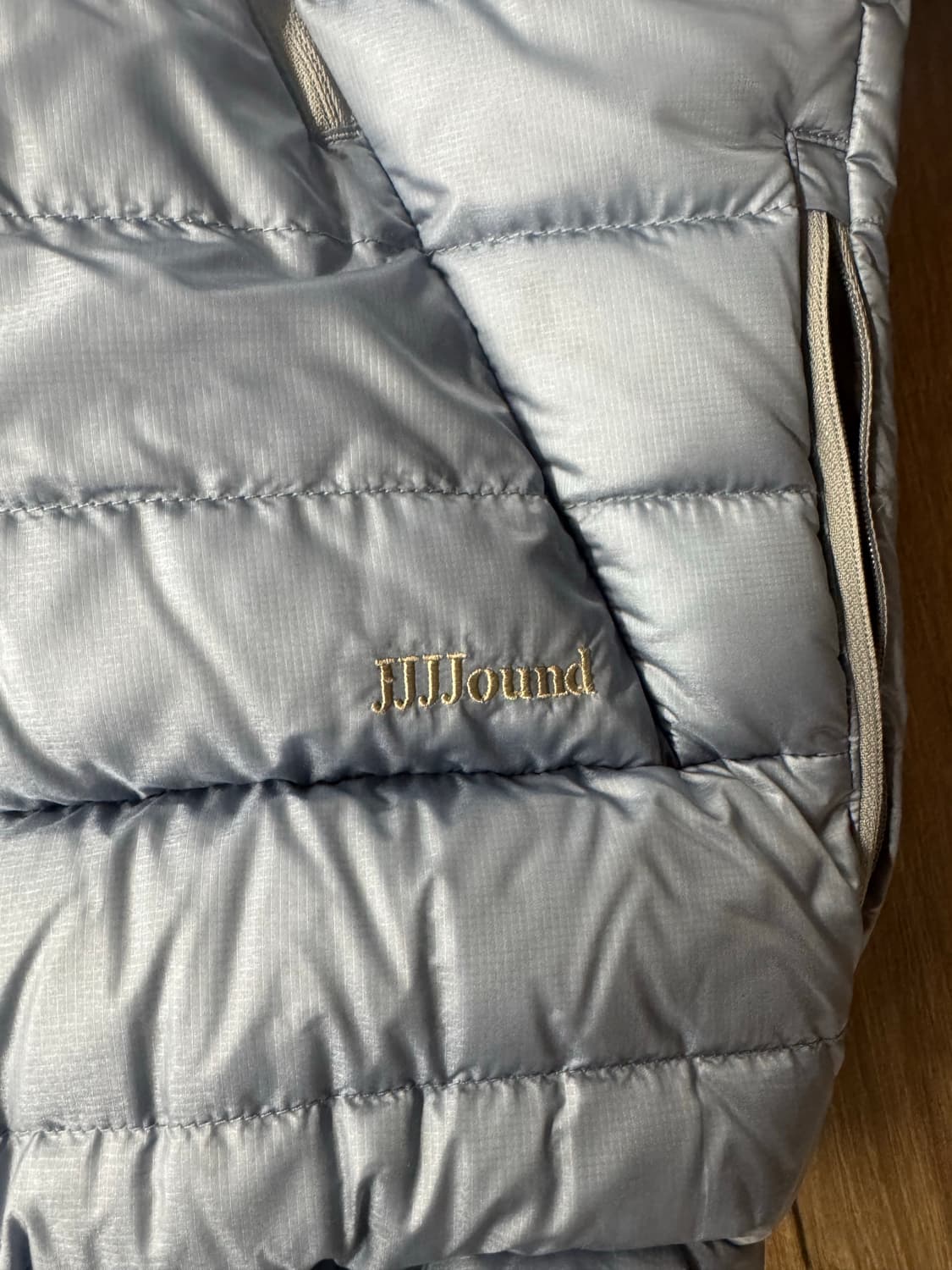 [M]데상트 x 자운드 얼터레인 다운 자켓 스톰 블루 상품이미지4