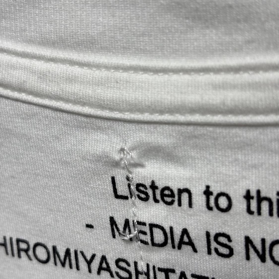 50) 솔로이스트 media is not goxod 반팔 티셔츠  상품이미지6