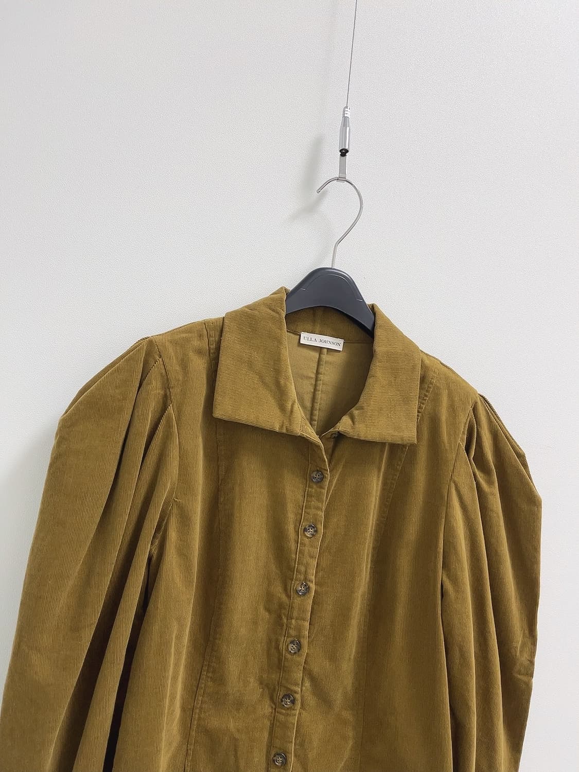 울라존슨 올리브 코듀로이 퍼프 블라우스 상품이미지3