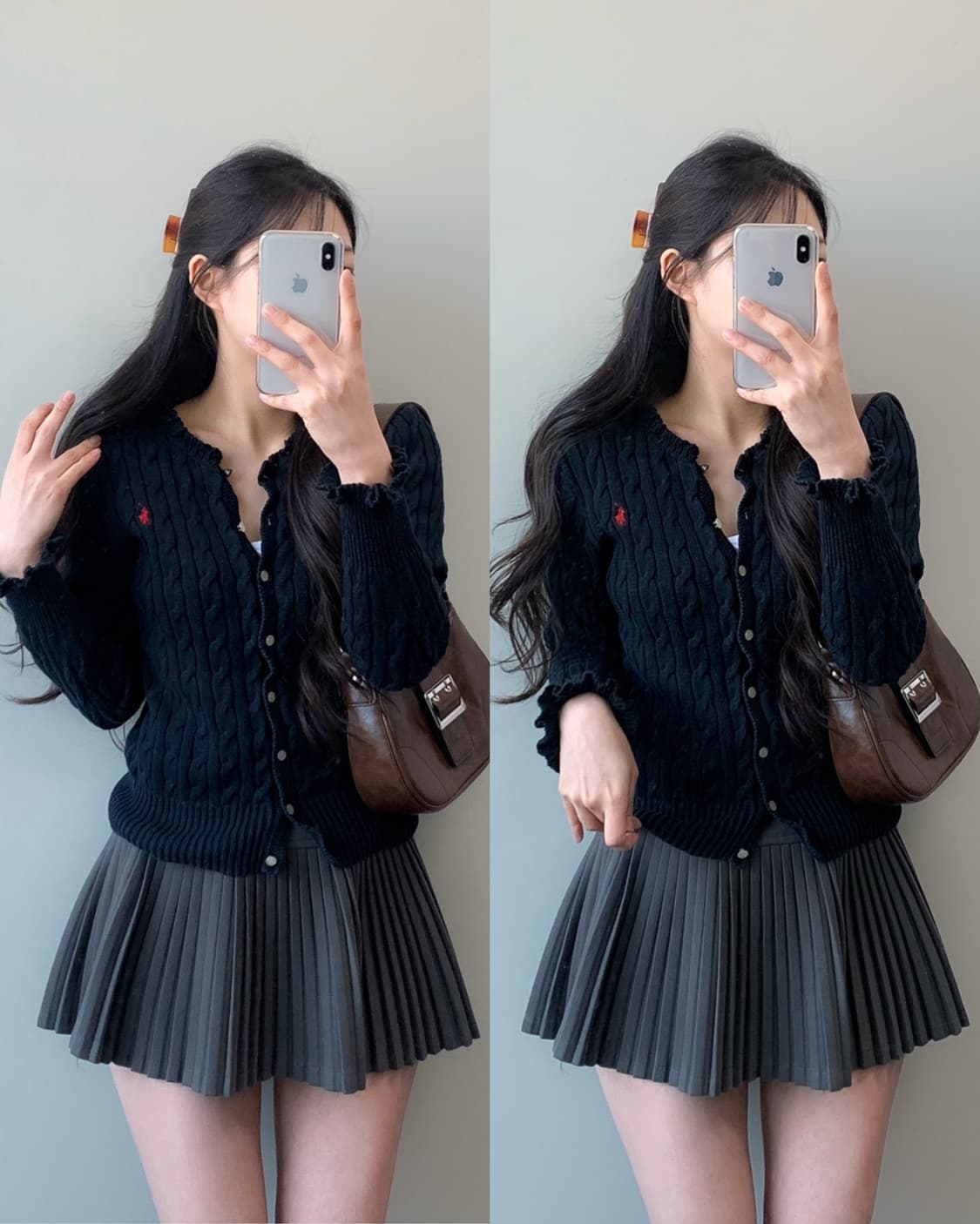 폴로 가디건 상품이미지1