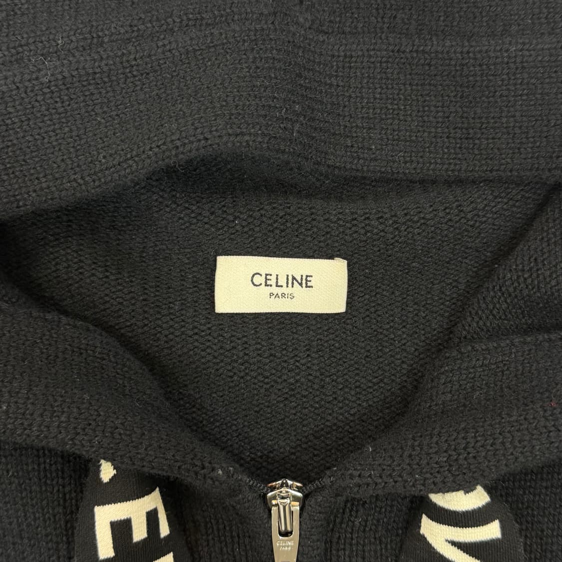 [리오브] 셀린느 오버 스트링 캐시미어 울 후드집업 상품이미지4