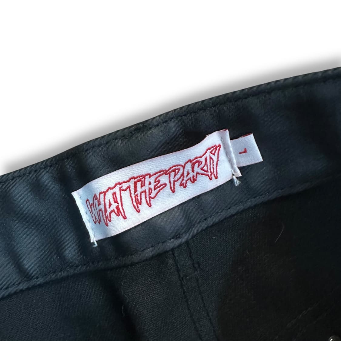 왓더파티 드래곤 코팅 데님 팬츠 상품이미지6