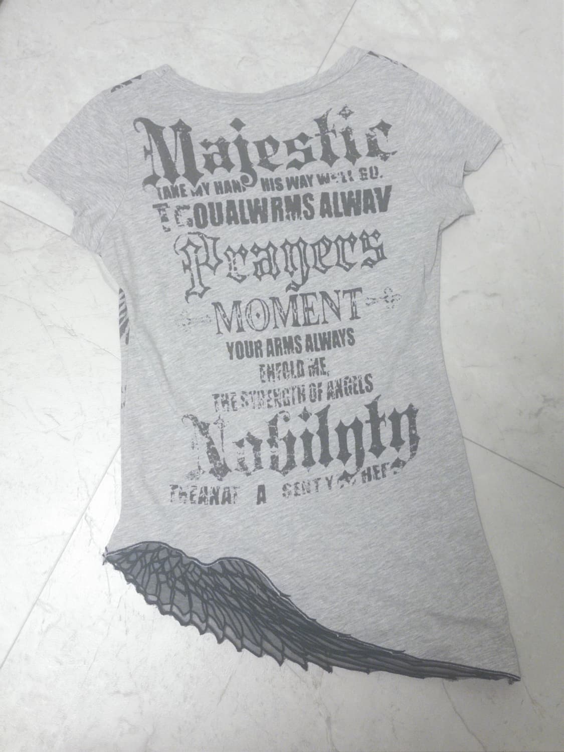 빈티지 펑크 반팔 상품이미지2