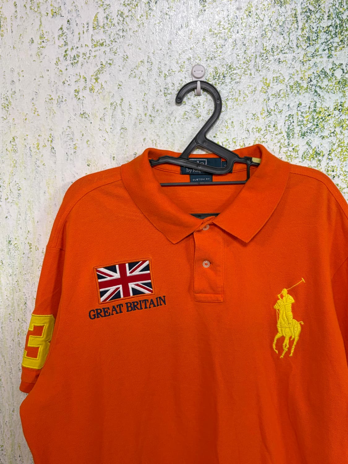 폴로 빅포니 치프키프 영국 오렌지 반팔 카라 티셔츠 XXL 상품이미지7