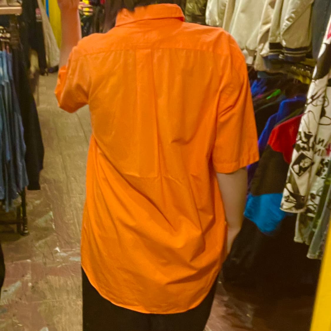 [HI] 폴로 반팔 셔츠 오렌지 상품이미지5