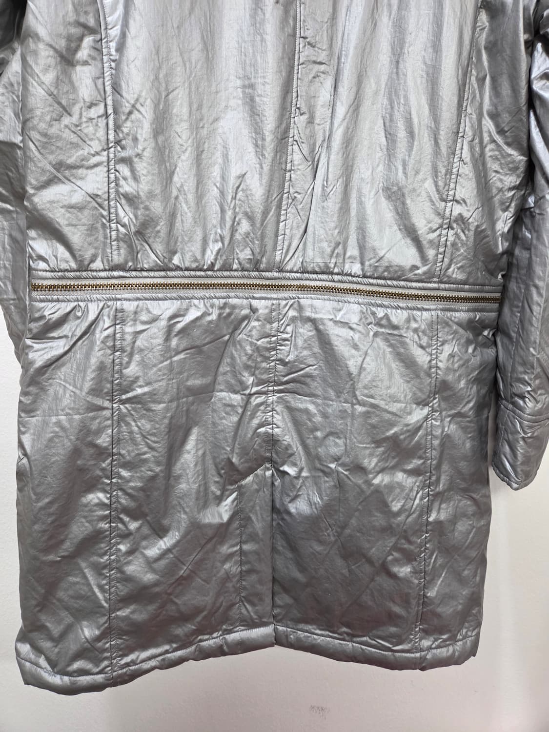 메탈 사이버닉 경량 점퍼 벤치코트 패딩 2way 상품이미지10