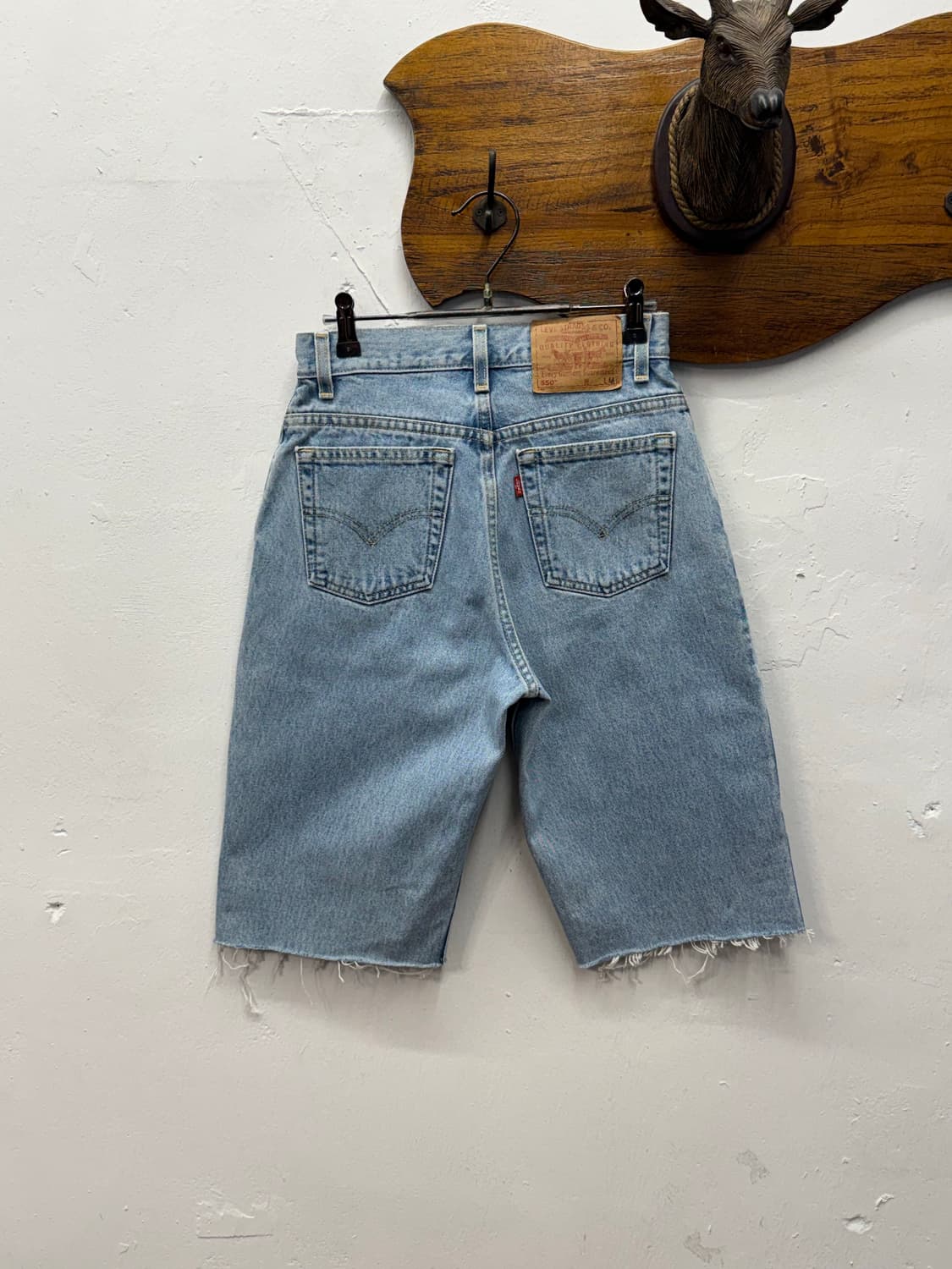 00s Levi's 550 Relaxed Denim Shorts 상품이미지1