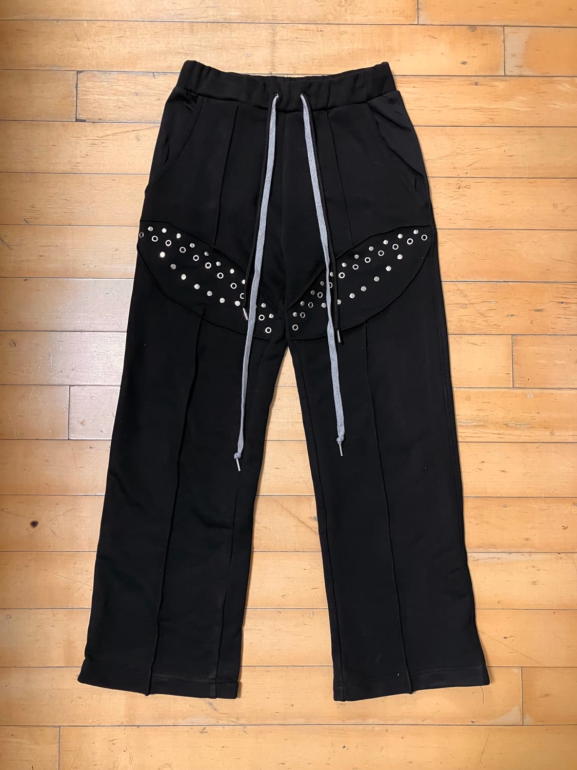 Japanese 90s 아티저널 아일렛 더블 스트링 스웻팬츠 29-34 상품이미지2