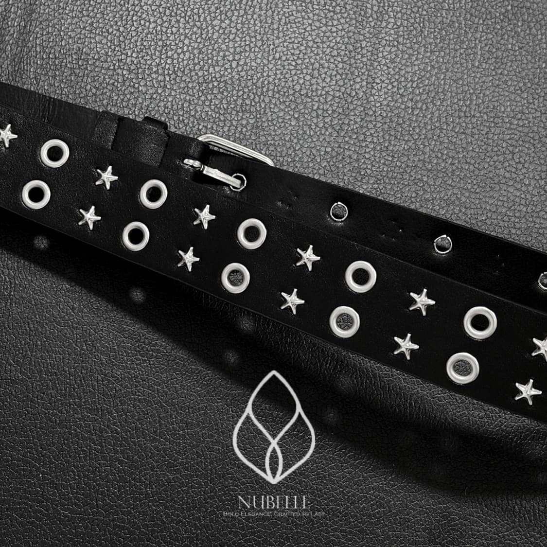 🌗 Star eyelet belt / 스타 아일렛 웨스턴 벨트 상품이미지8