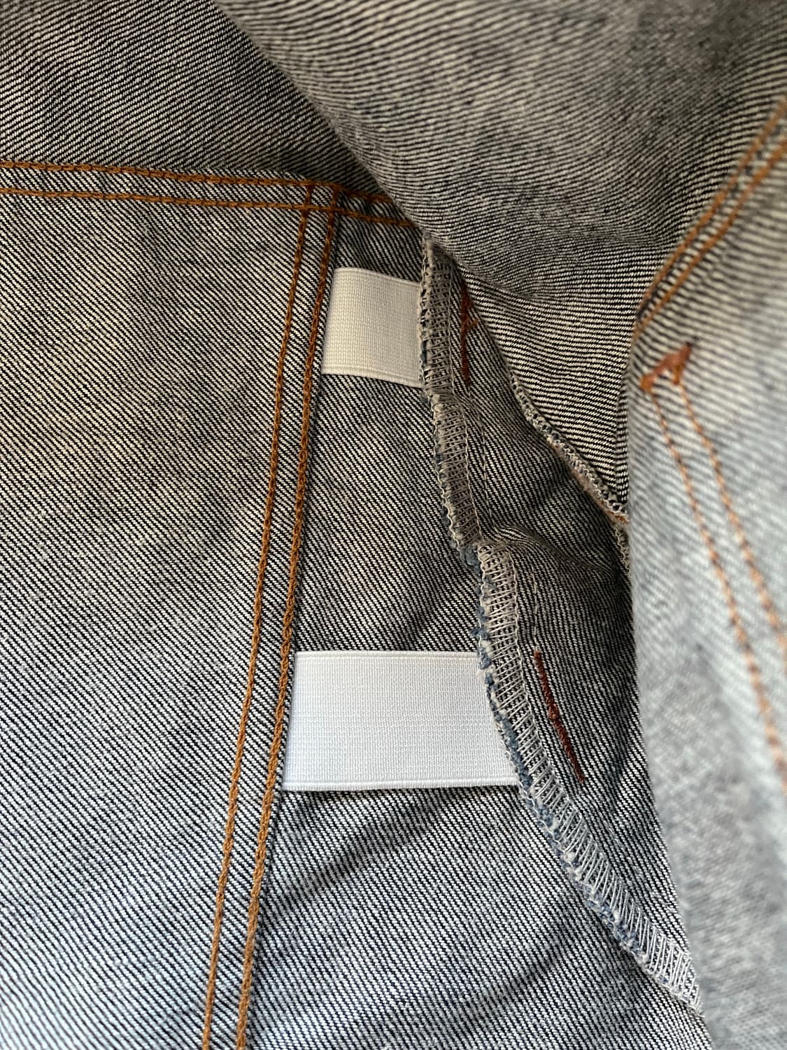 랭글러 재팬 레더 카라 데님 자켓 (103-105) 상품이미지7