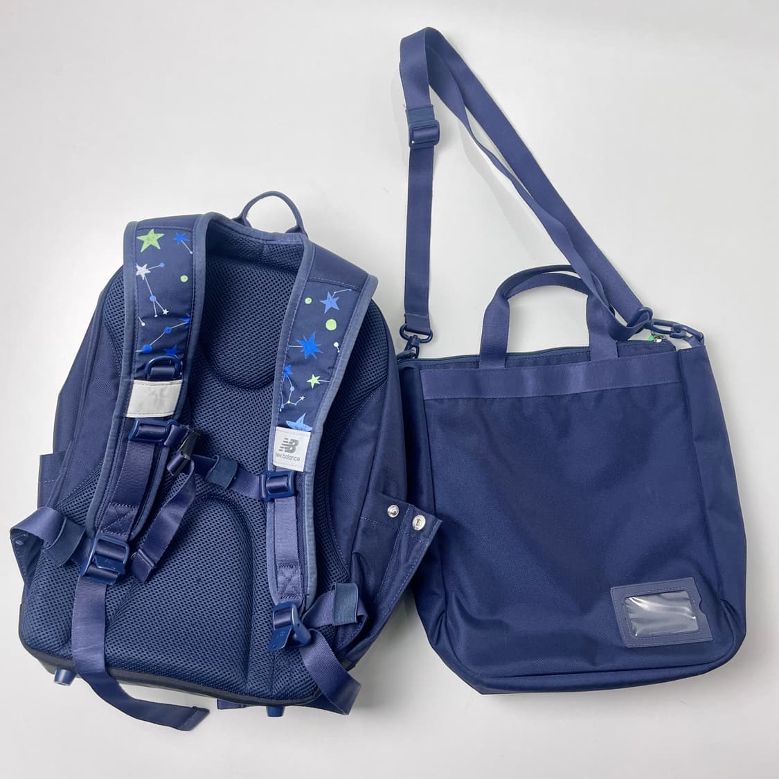[중고] 뉴발란스 책가방 보조가방 신발주머니 세트 상품이미지2