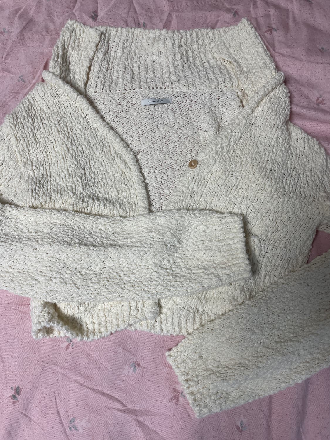 크롭 가디건 상품이미지1