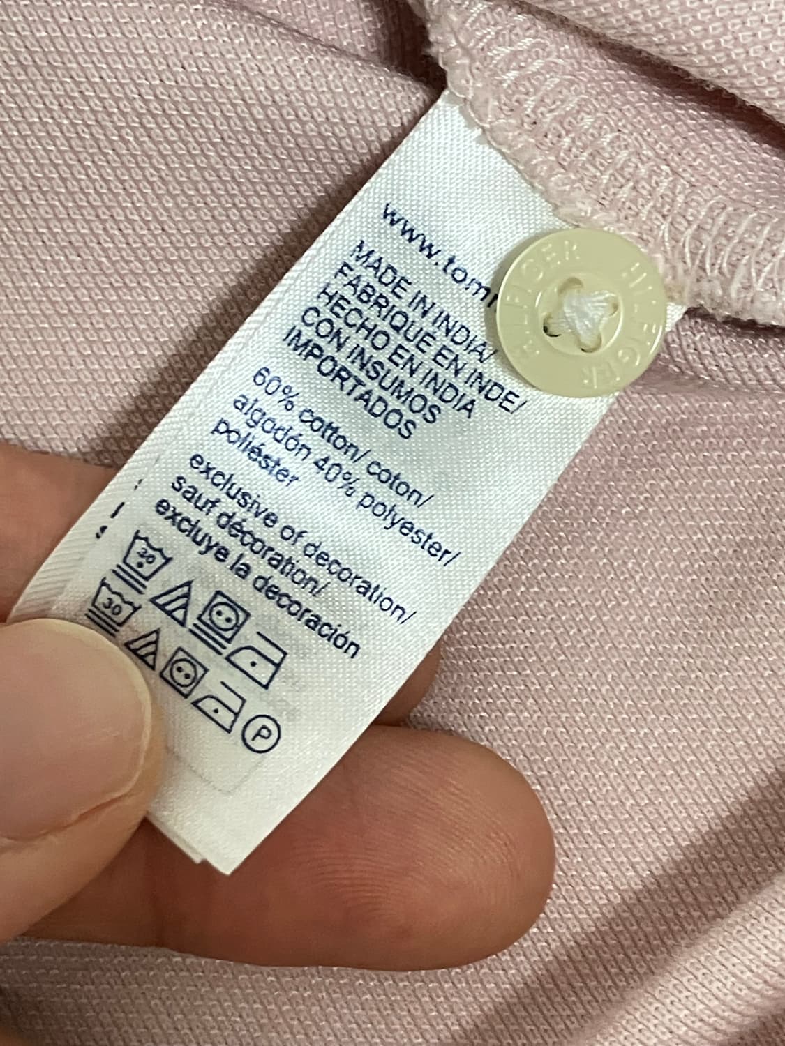 타미힐피거 폴로셔츠 XXL 상품이미지3