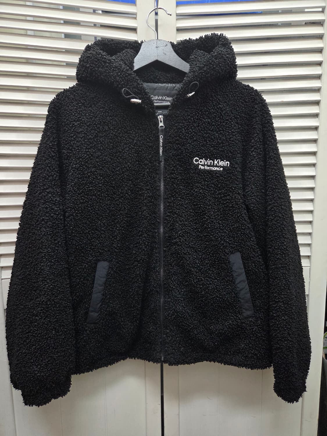 캘빈클라인 후드 집업 후리스 상품이미지1