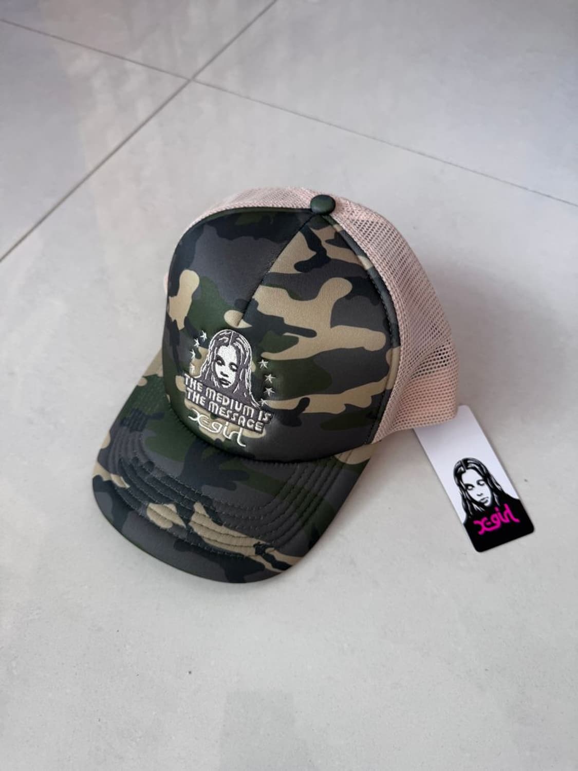 FACE CAMO CAP 페이스 카모 모자 상품이미지2