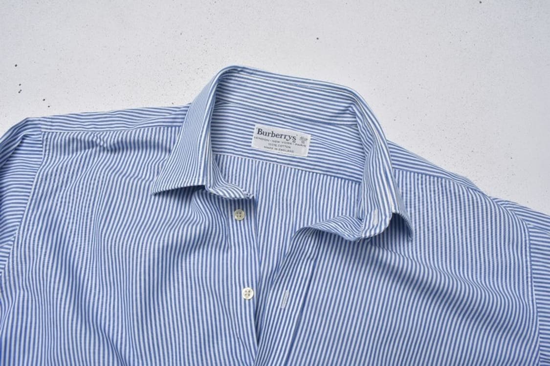 90S 버버리 스트라이프 셔츠 M0046 상품이미지3