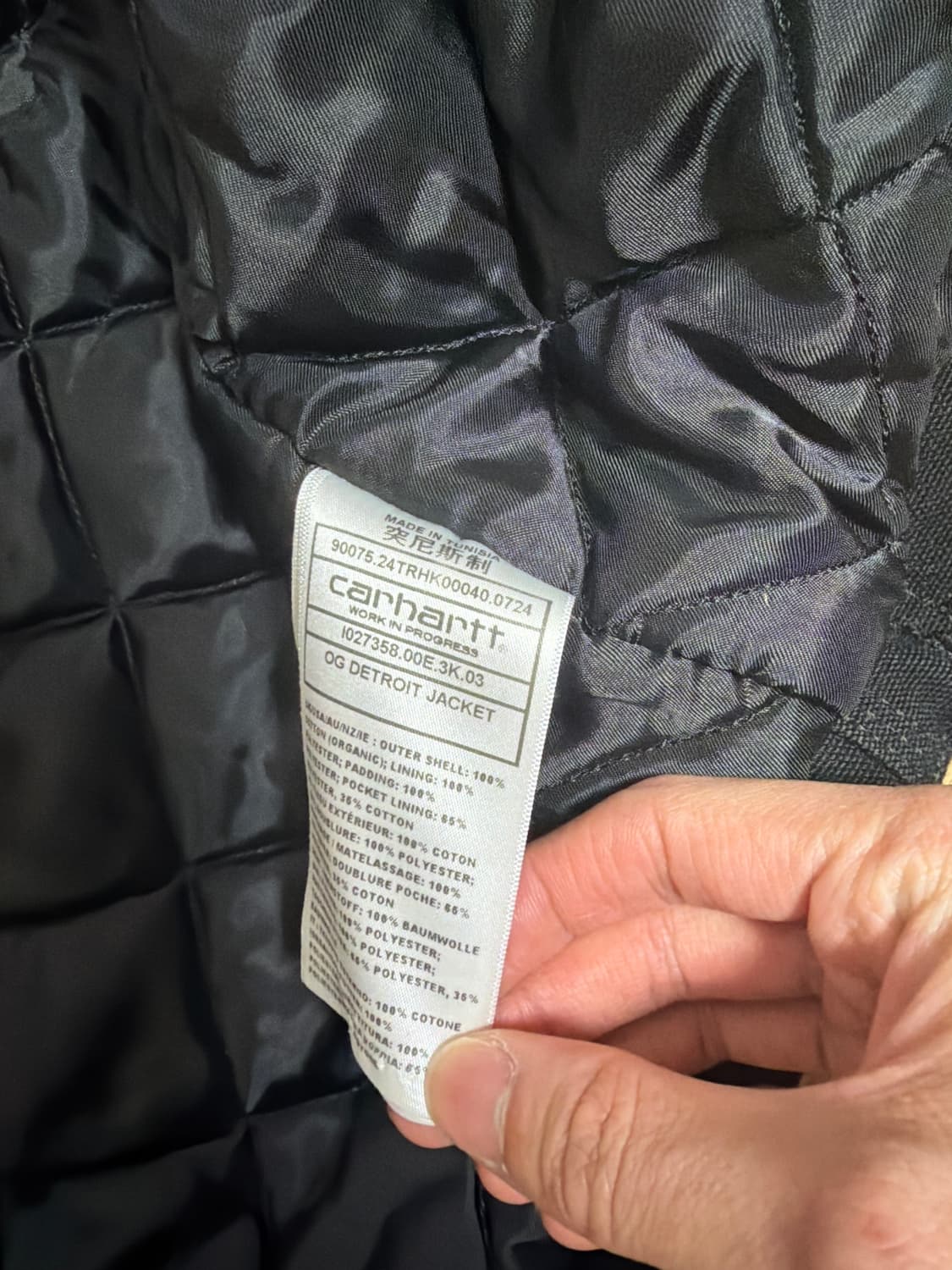 칼하트 Wip 디트로이트 og M사이즈 상품이미지4