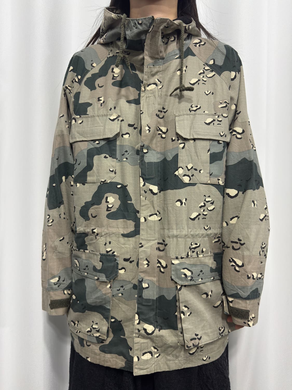 camo hood jacket 상품이미지1