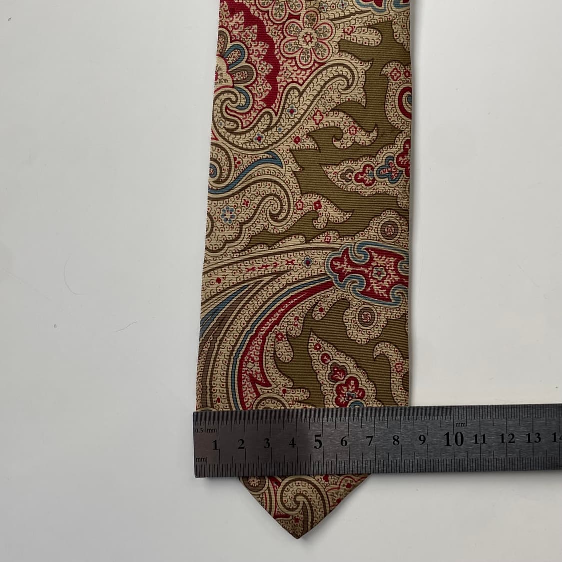 크리스찬 디올(Dior) 페이즐리 정품 명품넥타이 8.3cm 상품이미지7