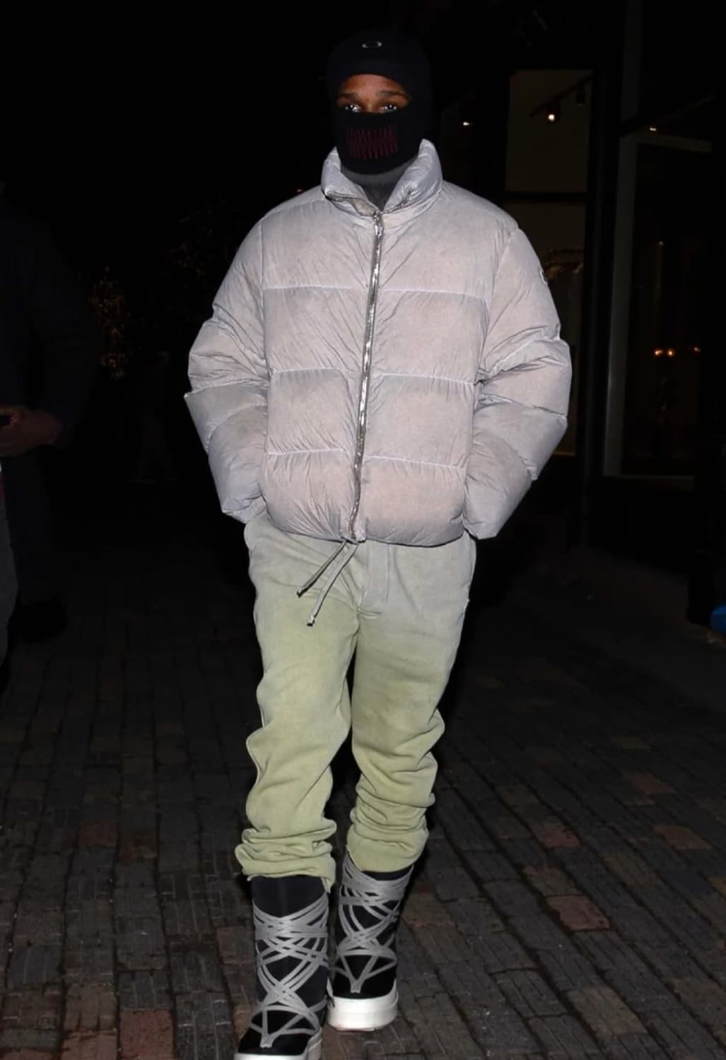 [0] 릭오웬스 몽클레어 사이클로픽 다운 타우페 그린 상품이미지1