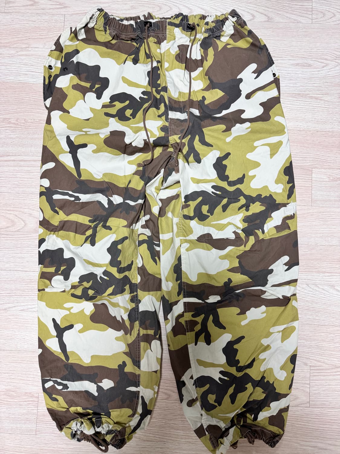 (XL)스투시 나이코 프린티드 오버 트라우저 브라운 카모 상품이미지1
