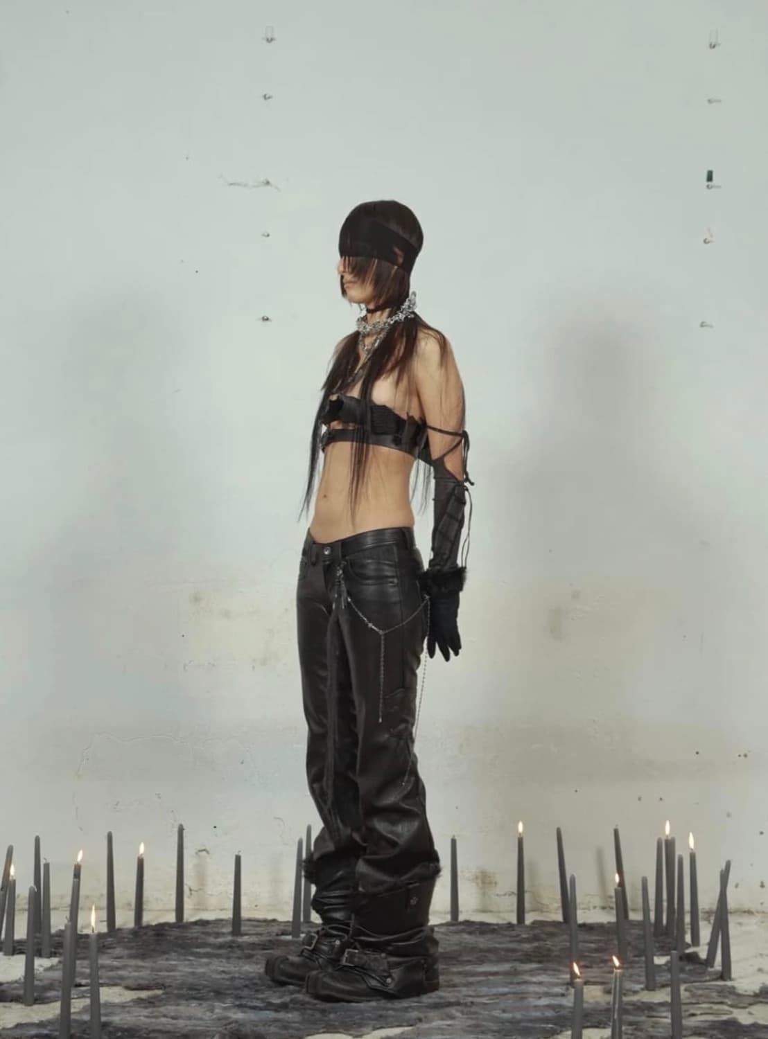 [Aesynctx_ Scar Boot Cut Pants] 상품이미지2