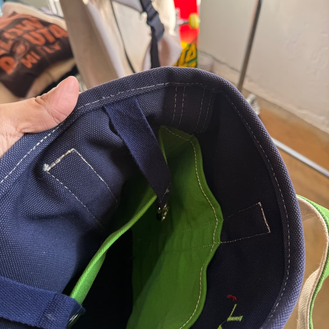 랜드 엔즈 하드 캔버스 KAL 토트백 상품이미지4