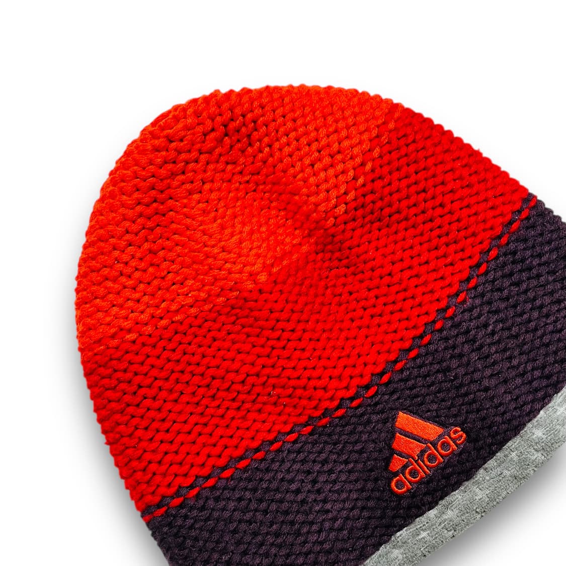 아디다스 올드스쿨 힙합 빈티지 배색 니트 비니 상품이미지2