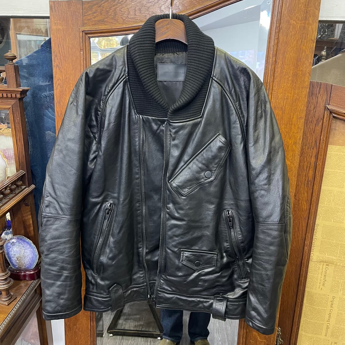 ALEXANDER WANG X HM  레더패딩 상품이미지1