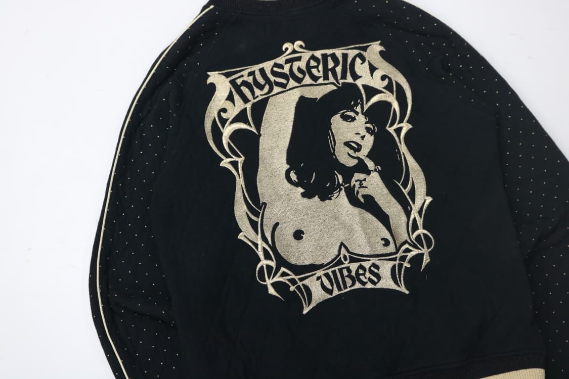 히스테릭글래머 자수 집업 져지 상품이미지4