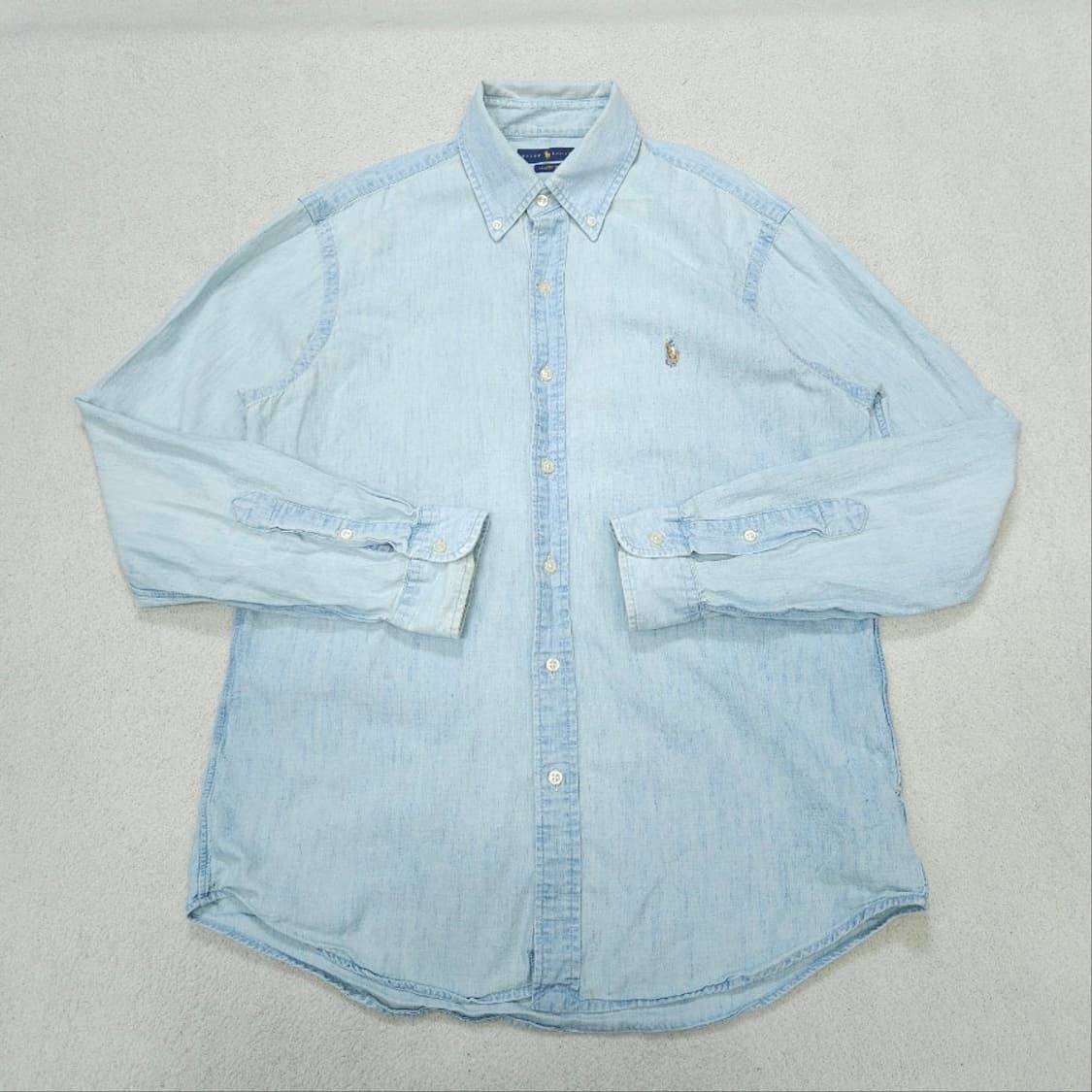 폴로 랄프 로렌 신형 샴브레이 셔츠 M 상품이미지1