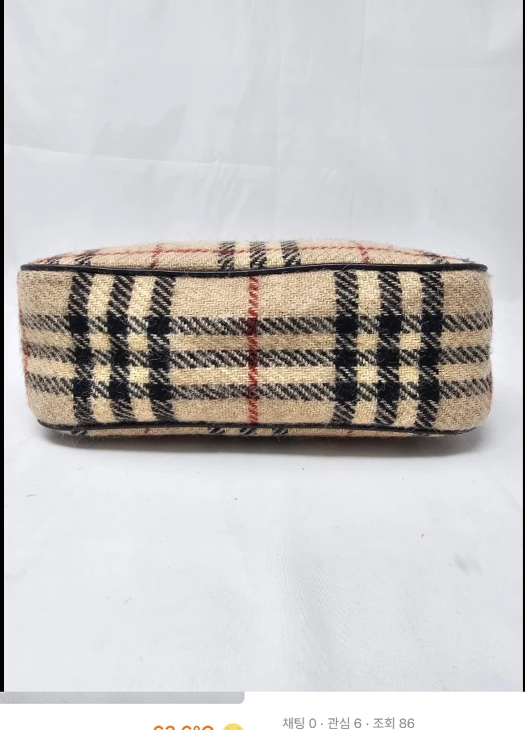 정품 버버리 체크 숄더백 상품이미지5