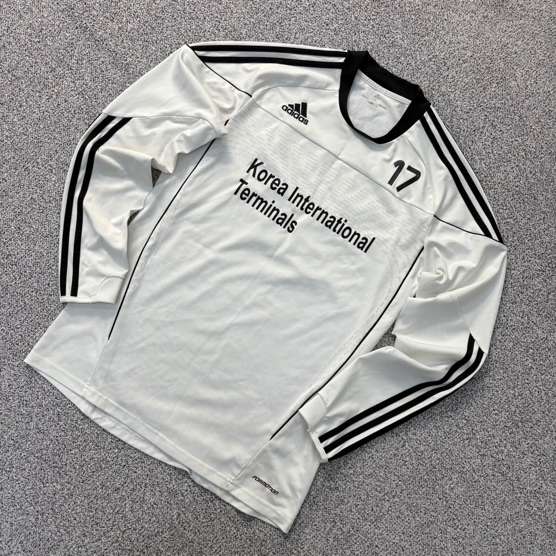 105 아디다스 축구 유니폼 긴팔티 0330J 상품이미지1
