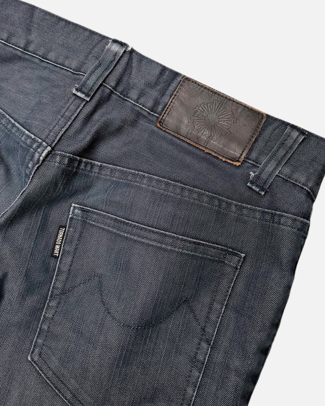 low-rise boot-cut navy jean 상품이미지6