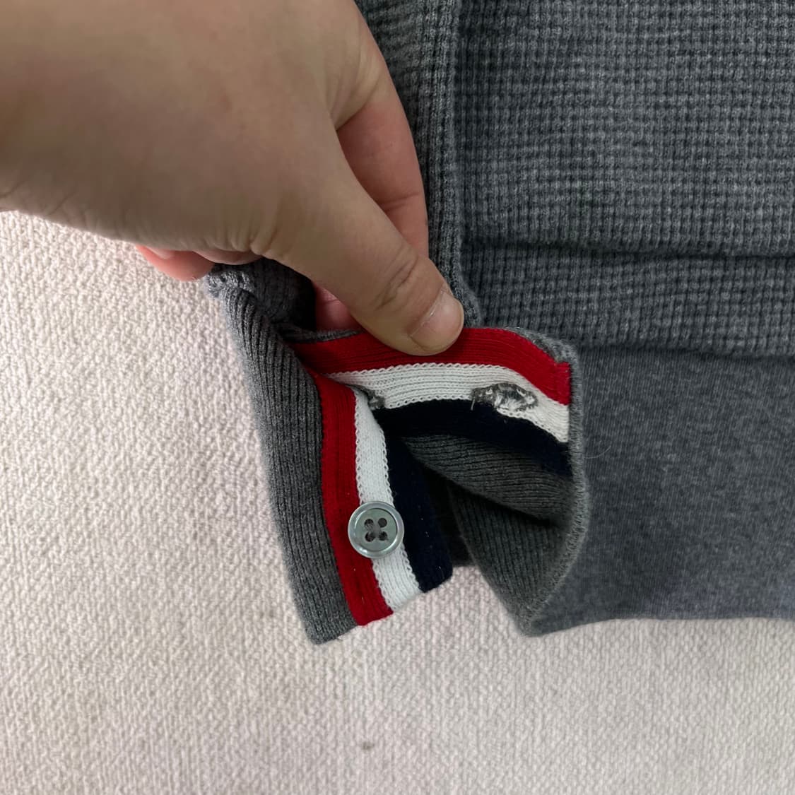 W 95 톰브라운 15FW 와플 후드집업 상품이미지6