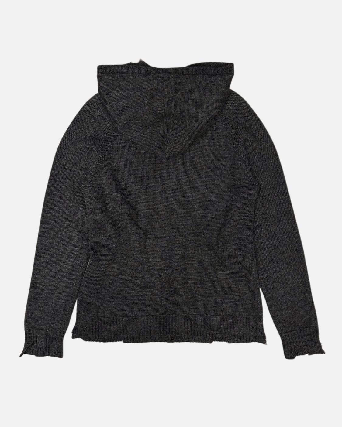 'under ground' damaged wool knit hood 상품이미지6