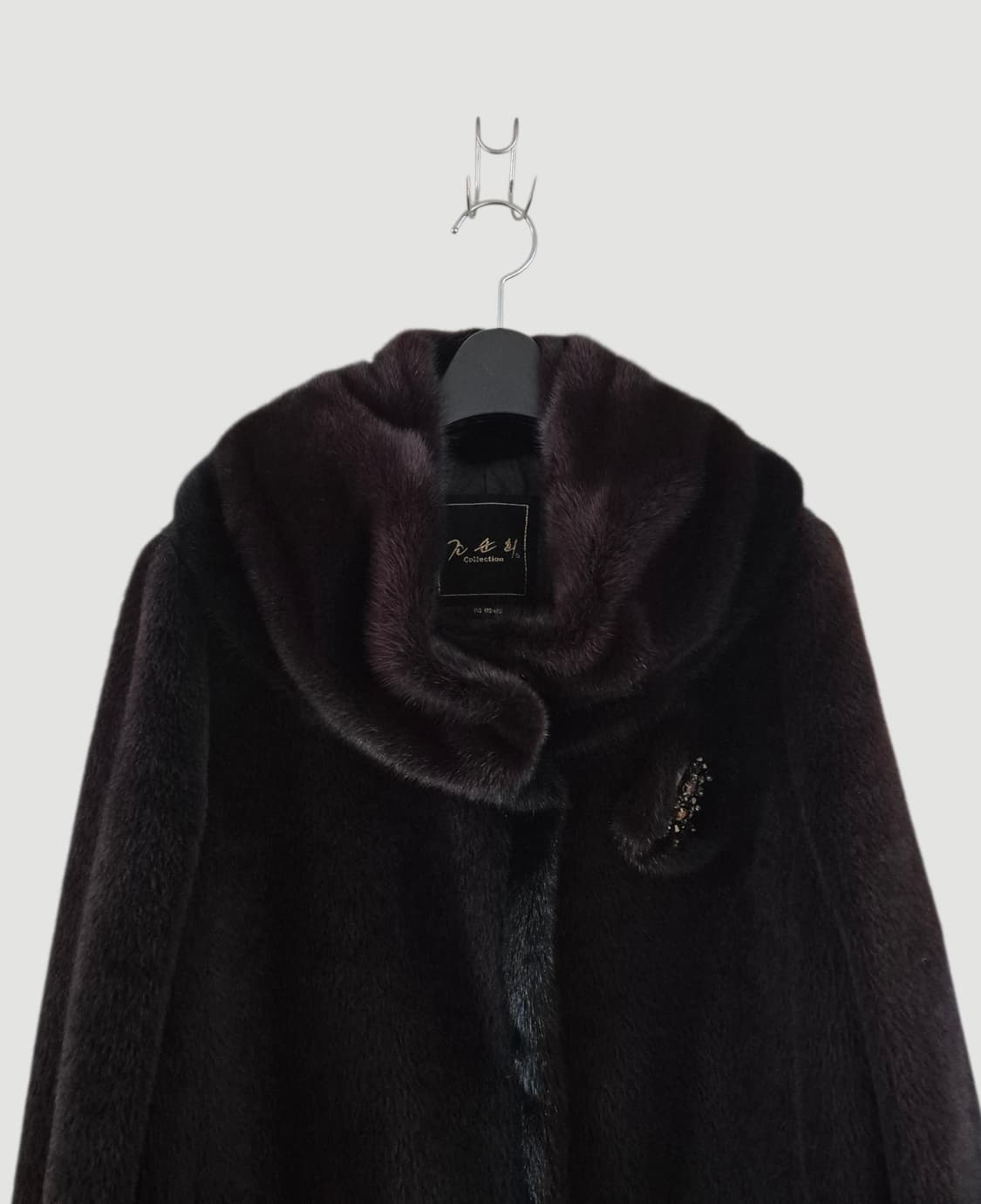 조순희 빈티지 y2k 알파카 밍크 롱코트 Women 상품이미지1