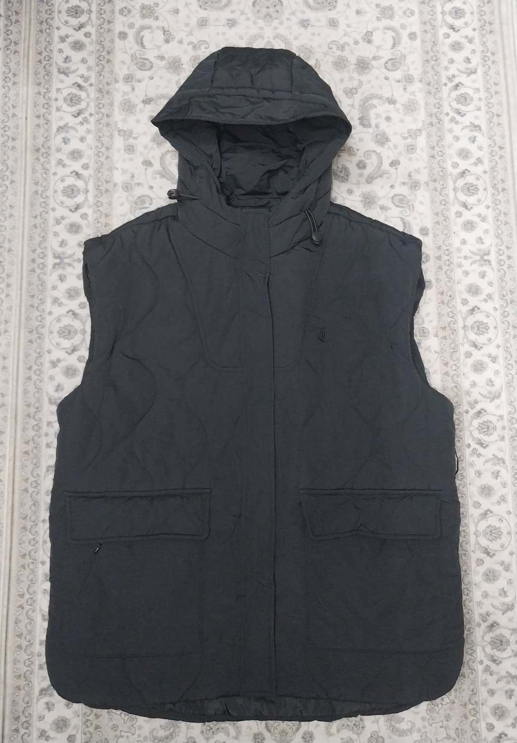 쥬시꾸뛰르 퀼팅 후드 조끼 66 (88까지가능) 상품이미지1