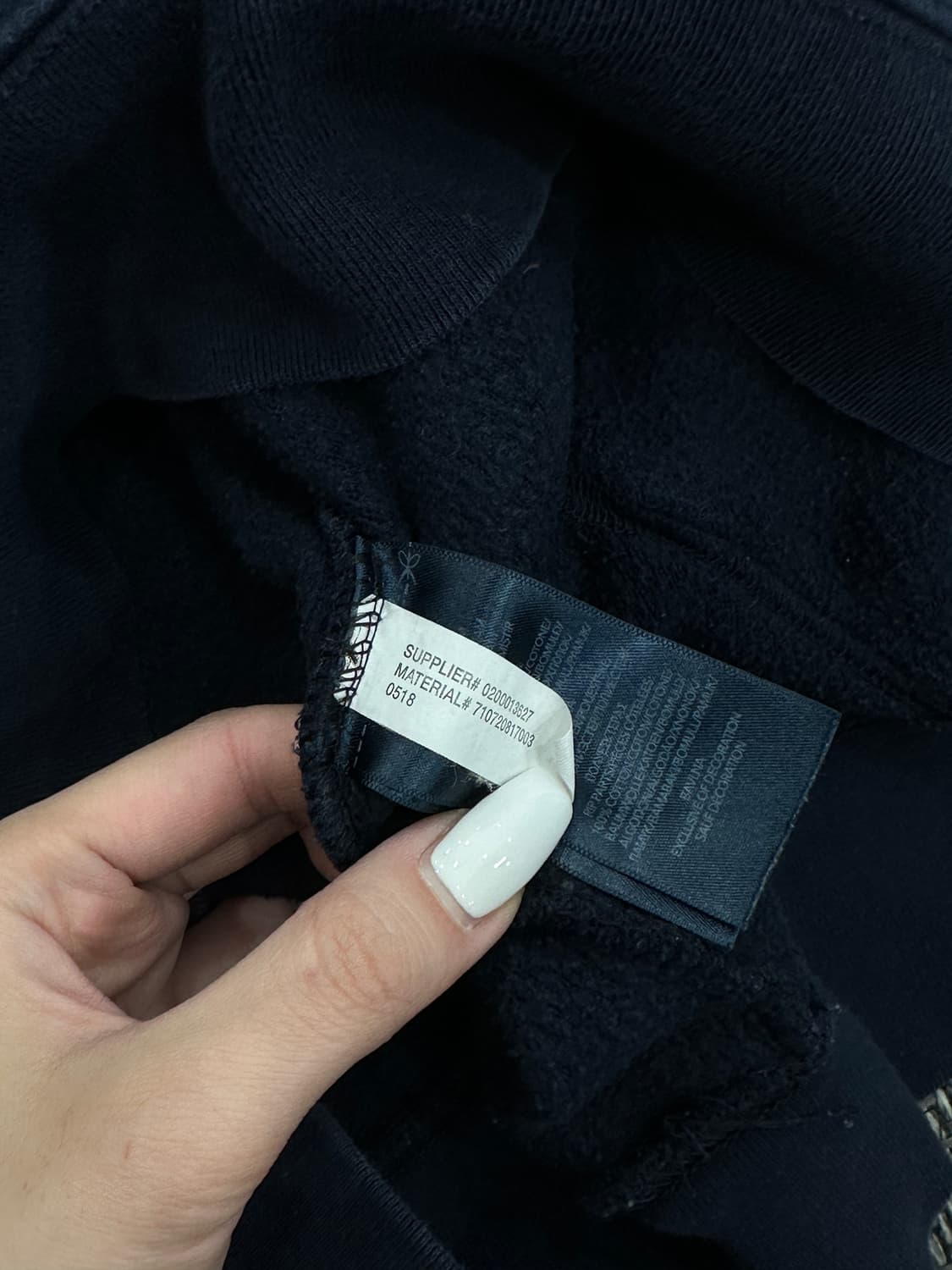 폴로 후드티 네이비 상품이미지5