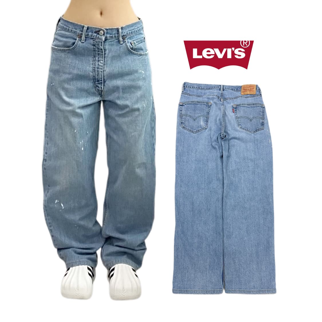 리바이스 559 새깅 워싱 스케이터 데님팬츠 상품이미지1