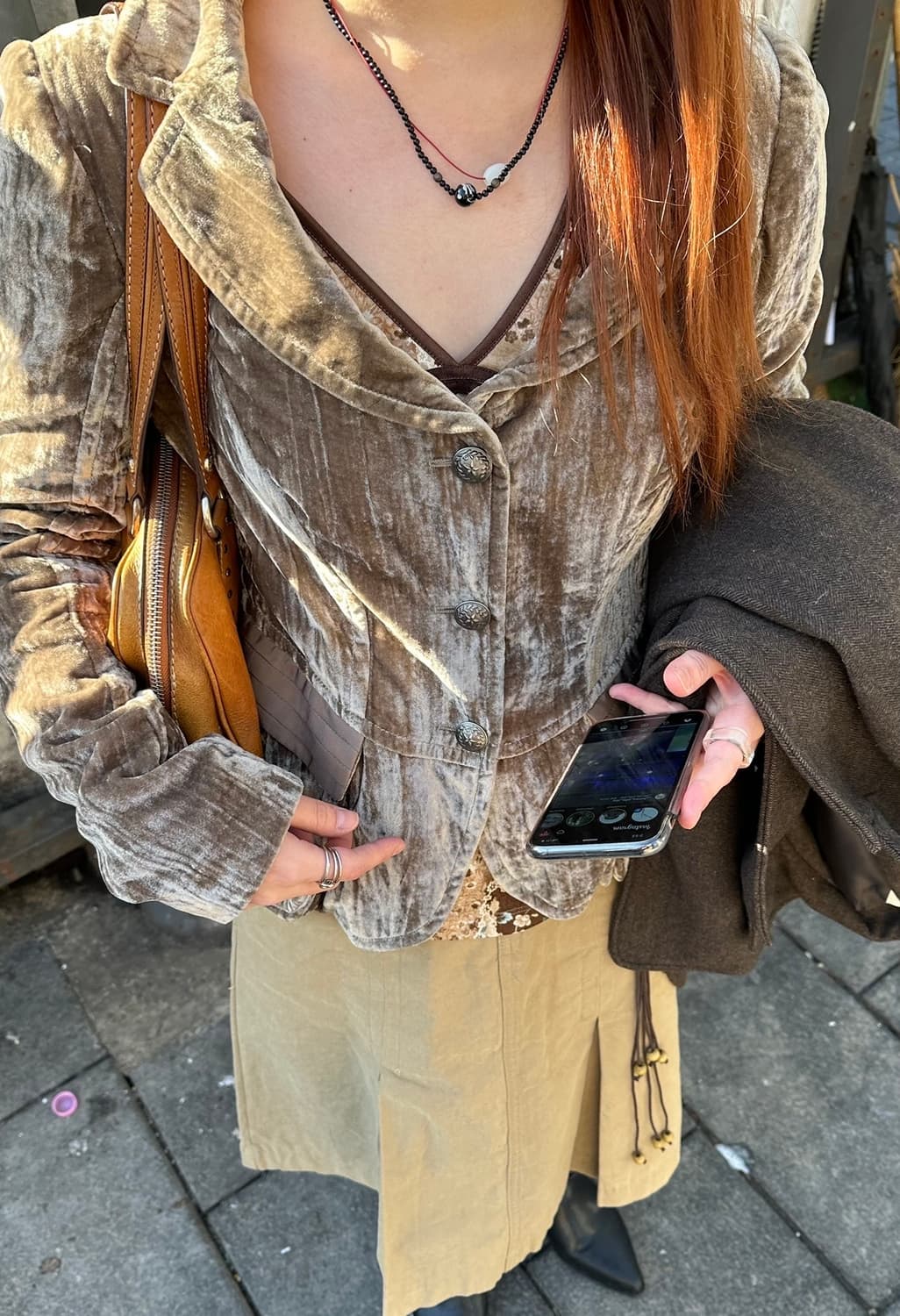 Italy SCERVINO street 빈티지 샴페인골드 자켓 상품이미지1