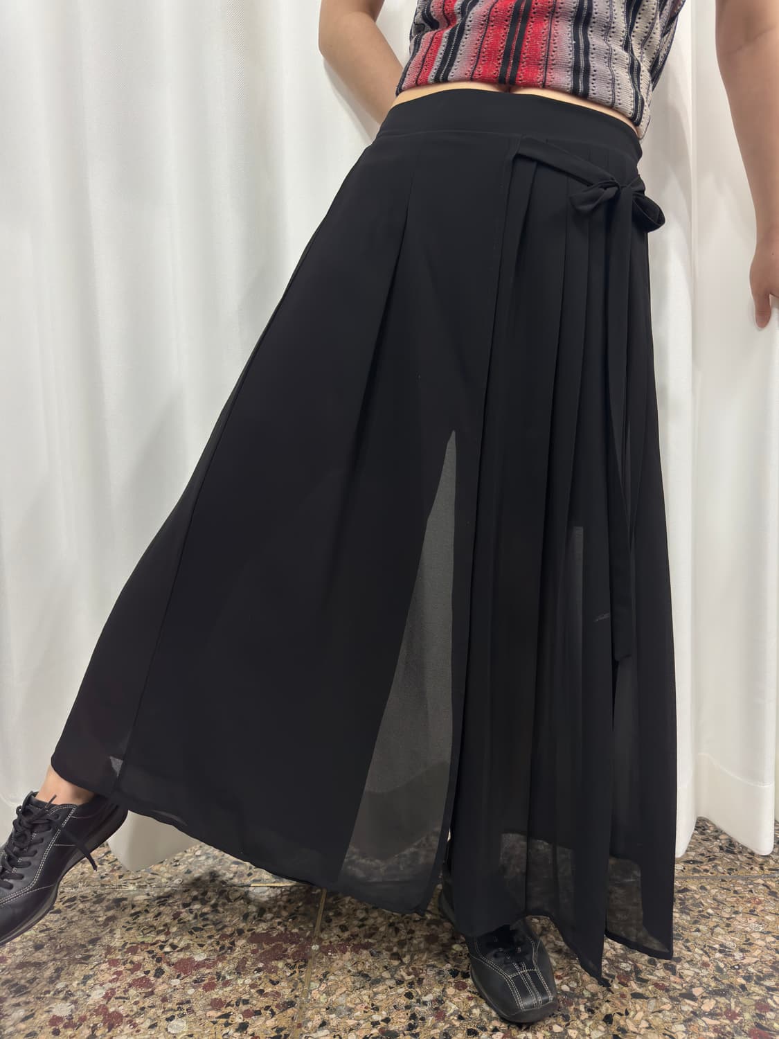 pleats detail skirtpants 상품이미지1