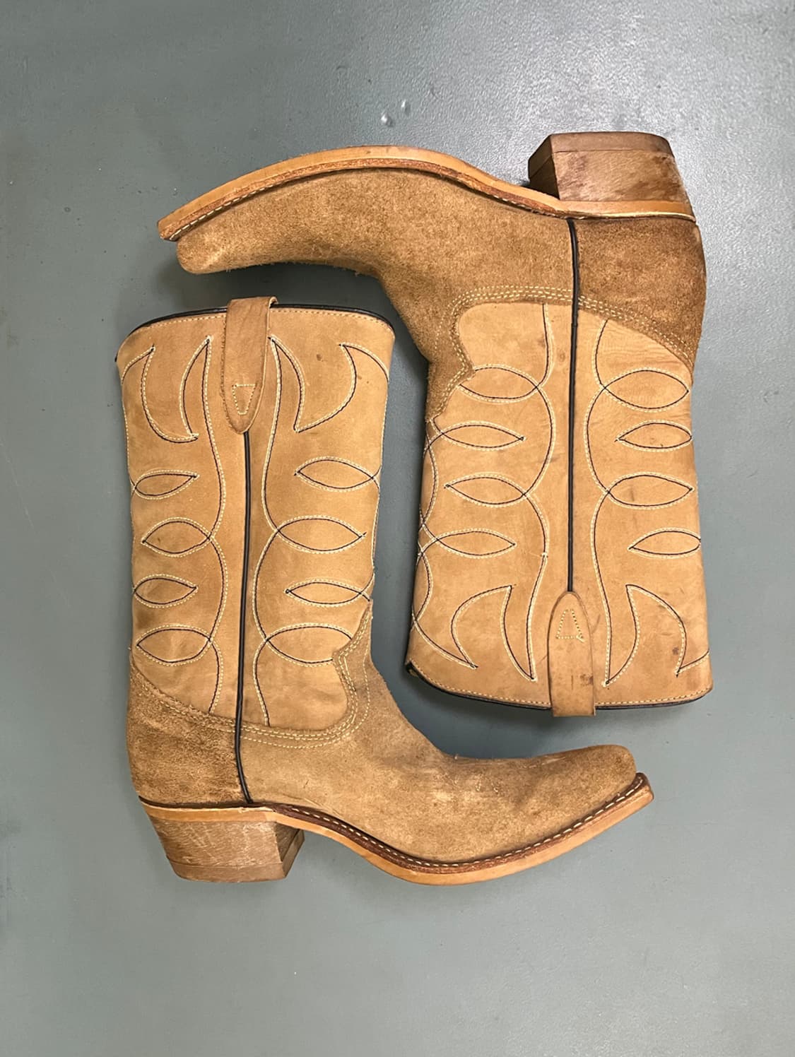 SUEDE LEATHER WESTERN BOOTS 상품이미지6