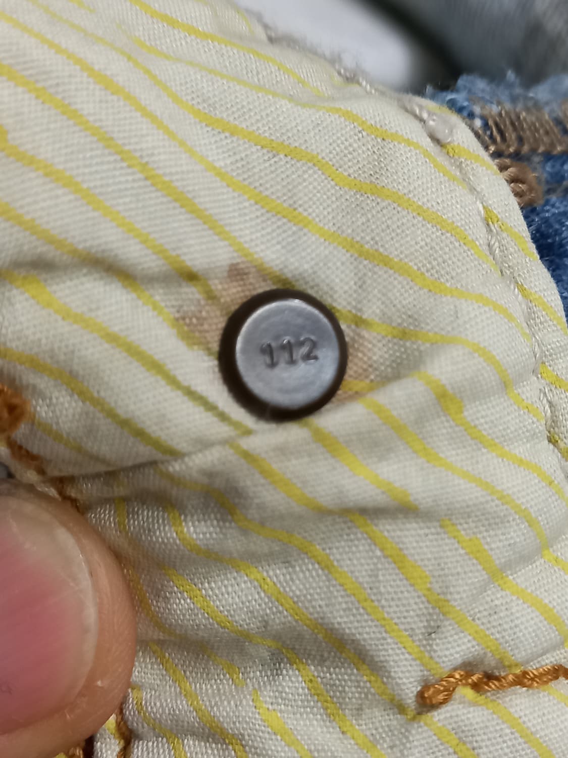 32 06's 리바이스521 워싱 일자진 연청 32-315 상품이미지7