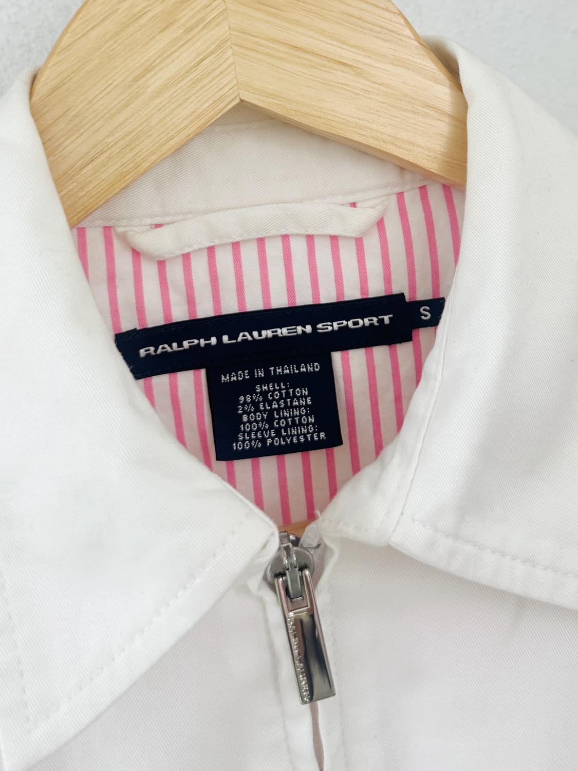 폴로 화이트 베이포트 스윙톱 자켓 상품이미지4